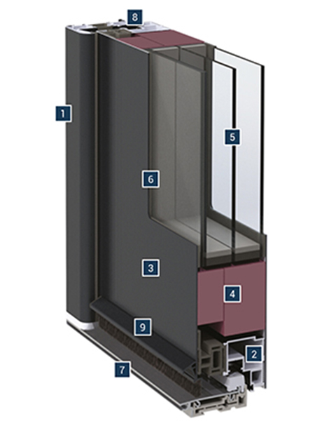 monobloc porte entrée